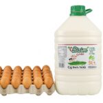 5 LT İNEK SÜTÜ 30 LU YUMURTA